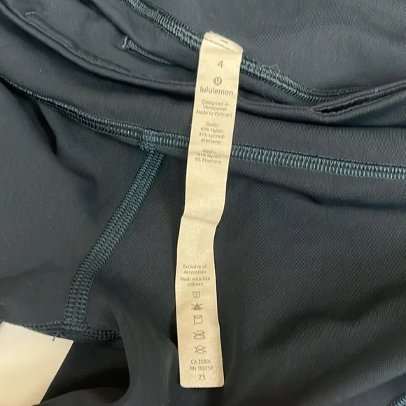 Lululemon Crop leggings Sz4 - Picture 6 of 12